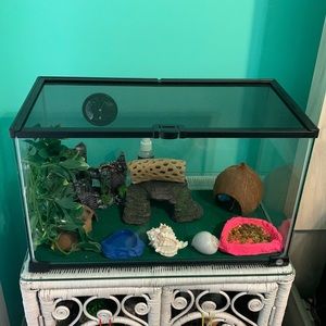 5.5 Gallon Reptile Tank